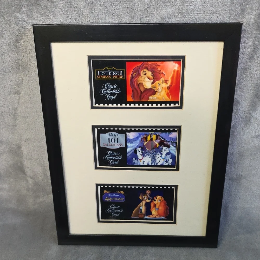 Disney Classic Film Cell Frame - Black and Cream